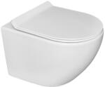  OPTIMO Rimless függesztett WC csésze soft-close duroplast ülőkével - fehér (KSF001)