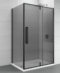  COPEN Absolut Black Pivot Zuhanyajtó 1200x2000 mm Füstüveg (C-02-B6120)