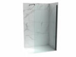  COPEN PROJECT Walk-in zuhanyfal 900x2000 mm, matt fekete (C-02-SPB90)