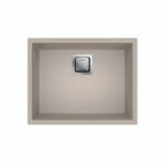  MILO QUBUS 560 x 440 x 220 mm gránit mosogató - Homokbézs (Pure sand) (QUB-P-1K56)