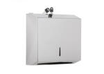  PROCLEAN 260 x 285 x 100 mm hajtogatott kéztörlő adagoló - Fényes inox (Polished silver) (PC-01-100P)