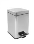  MINOTTI szemetes 6L szögletes forma, króm (006-K)