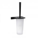  COPEN LINEA DARK fali WC-kefe - 143x400 mm - Matt fekete/Fehér (C-03-108B) (C-03-108B)
