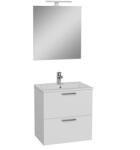 VitrA MIA Fényes Fehér fürdőszobai szett - 60 cm | Magasfényű, Nedvességálló (75021)