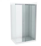 COPEN Titan Tolóajtós Zuhanyajtó 1000x1950 mm Króm (C-02-5100)