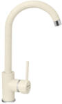  MINOTTI Tubo hattyúnyakú mosogató csaptelep, 340x180 mm, pezsgő (6118-C)