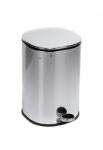  Pedálos szemetes COPEN 5 L, softclose fedéllel - króm tükör (C-07-005-CR)