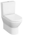 VitrA INTEGRA monoblokk WC - tartállyal | Rimless - perem nélküli kivitel | Duroplast ülőkével | Alsó és hátsó kifolyású - Vario kivitel | Fényes fehér (VMI20)