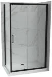  COPEN ATLAS PRO fix oldalfal 80x195 cm, matt fekete (C-02-B43080)