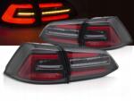 Sonar Hátsó Lámpa Black Red Seq Vw Golf 7 13-17 Kombi Led