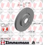 ZIMMERMANN Disc frana ZIMMERMANN 280.3192. 20 (280.3192.20)