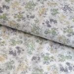  Lyocell lennel és selyemmel Retro Flowers design D