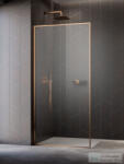 Radaway Modo F SL II 75 balos zuhanyfal, szálcsiszolt réz (10419075-93-01L) (10419075-93-01L)