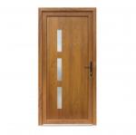 Bastion Usa exterior PVC ILEANA, profil Klass, 980x2000 mm, deschidere dreapta, stejar auriu