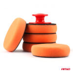 AMiO Set bureti pentru curatare, polisare si slefuire, 5 x 100 mm, cu maner (AVX-AM02903) - vagauto