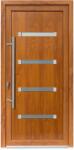 Bastion Usa exterior PVC MOSS, profil Klass, 980x2000 mm, deschidere stanga, alb stejar auriu , maner spatial