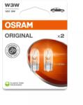 OSRAM Bec Osram Original W3W 12V 3W W2.1X9.5s Set 2 buc (10270472)