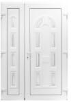 Bastion Usa exterior dubla PVC MAGNOLIA, 1400x2050 mm, deschidere dreapta, alb