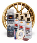AVEX Kit complet reparatie si vopsire jante culoare Auriu Metalic, V4 (AVX-KVJ-AUV4) - vagauto