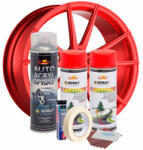 AVEX Kit complet reparatie si vopsire jante culoare Rosu Fluorescent, V2 (AVX-KVJ-RFV2) - vagauto