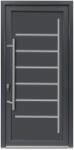 Bastion Usa exterior PVC ZETA, 980x2000 mm, deschidere stanga, gri antracit, maner spatial