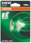 OSRAM Bec Osram Ultra Life H6W 12V 6W BAX9s (10-327-639)
