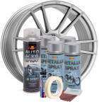 AVEX Kit complet reparatie si vopsire jante culoare Argintiu Metalizat, V4 (AVX-KVJ-AGV4) - vagauto