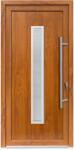 Bastion Usa exterior PVC SERENA, profil Klass, 980x2000 mm, deschidere dreapta, alb stejar auriu , maner spatial