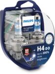 Philips Bec Halogen Philips H4 RacingVision GT200 12V 60/55W P43t-38 - Set 2 Buc (13003085)