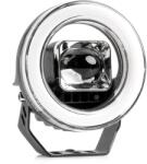 AMiO Proiector LED cu Angel Eye model AWL58, pozitie, semnalizare, faza lunga/scurta, pentru Off-Road, ATV, SSV, putere 45W, 8000lm, tensiune 9-36V, dimensiuni 114, 5 x 114, 5 x 52 mm (AVX-AM04199)