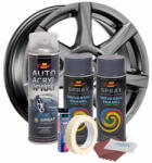 AVEX Kit complet reparatie si vopsire jante culoare Gri Inchis, V2 (AVX-KVJ-GRV2) - vagauto