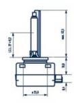 NARVA Bec Xenon 42v D3s 4000 K Narva (84032)