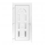 Bastion Usa exterior PVC MAGNOLIA, 980x2000 mm, deschidere stanga, alb