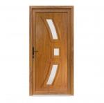 Bastion Usa exterior PVC AFFA, profil Klass, 980x2000 mm, deschidere stanga, stejar auriu