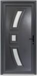 Bastion Usa exterior PVC AFFA, 980x2000 mm, deschidere dreapta, gri antracit