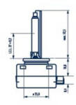 NARVA Bec Xenon 85v D1s 4000 K Narva (84010)
