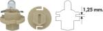 Magneti Marelli Bec Magneti Marelli PBX4 12V 1.5W BX8.4d Bej (10760692)