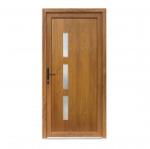 Bastion Usa exterior PVC ILEANA, profil Klass, 980x2000 mm, deschidere stanga, stejar auriu