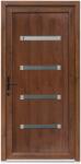 Bastion Usa exterior PVC MOSS, 980x2000 mm, deschidere stanga, alb interior-nuc exterior