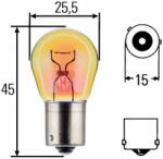 HELLA Bec Hella PY21W 24V 21W BAU15s Galben (10294748)