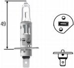 HELLA Bec Hella H1 12V 55W P14.5s (10294805)
