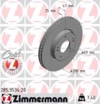 ZIMMERMANN Disc frana ZIMMERMANN 285.3534. 20 (285.3534.20) - fixbox