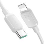 JOYROOM Cablu pentru incarcare si transfer de date Joyroom A14, USB-C/Lightning, 20W, 1.2m, Alb (6956116748487)