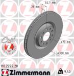 ZIMMERMANN Disc frana ZIMMERMANN 110.2222. 20 (110.2222.20)