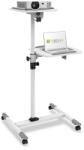 TECHLY Suport pentru videoproiector cu 2 rafturi reglabile, mobil pe roti, TECHLY, negru, ICA-TB TPM-2 (ICA-TBTPM-2) - ury