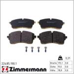 ZIMMERMANN Set placute frana ZIMMERMANN 22485.190. 1 (22485.190.1)