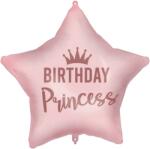 Procos Balon din folie - Stea Birthday Princess 46 cm