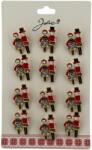 Flippy Set 12 Brose Martisor Primavara, Jolie, Model Cuplu Traditional, Multicolor (128273)