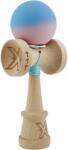 Flippy Kendama X Originala, Profesionala, Flippy, Rubber Grip, Cupe Mari KING SIZE V3, Gaura in Baza, Rulment Metalic, din lemn 18 cm, Ata 62/65 cm, Gradient Albastru/Roz (165109)