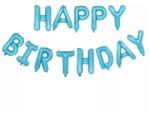 Flippy Set baloane folie Flippy, Happy Birthday, 40 cm, baby blue (125296)